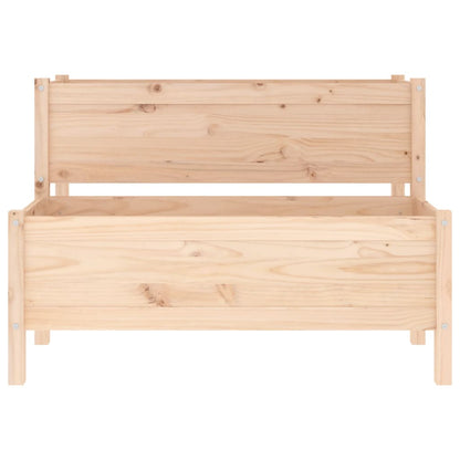 Berkfield Planter 110x84x75 cm Solid Wood Pine