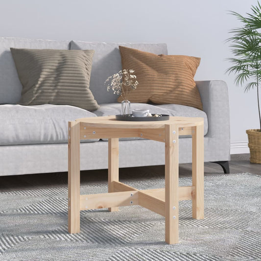 Berkfield Coffee Table �â�_ 62.5x45 cm Solid Wood Pine