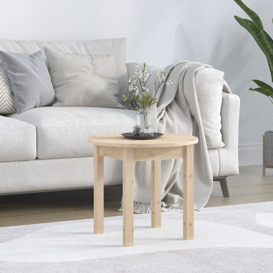 Berkfield Coffee Table �_�”�_ 45x40 cm Solid Wood Pine