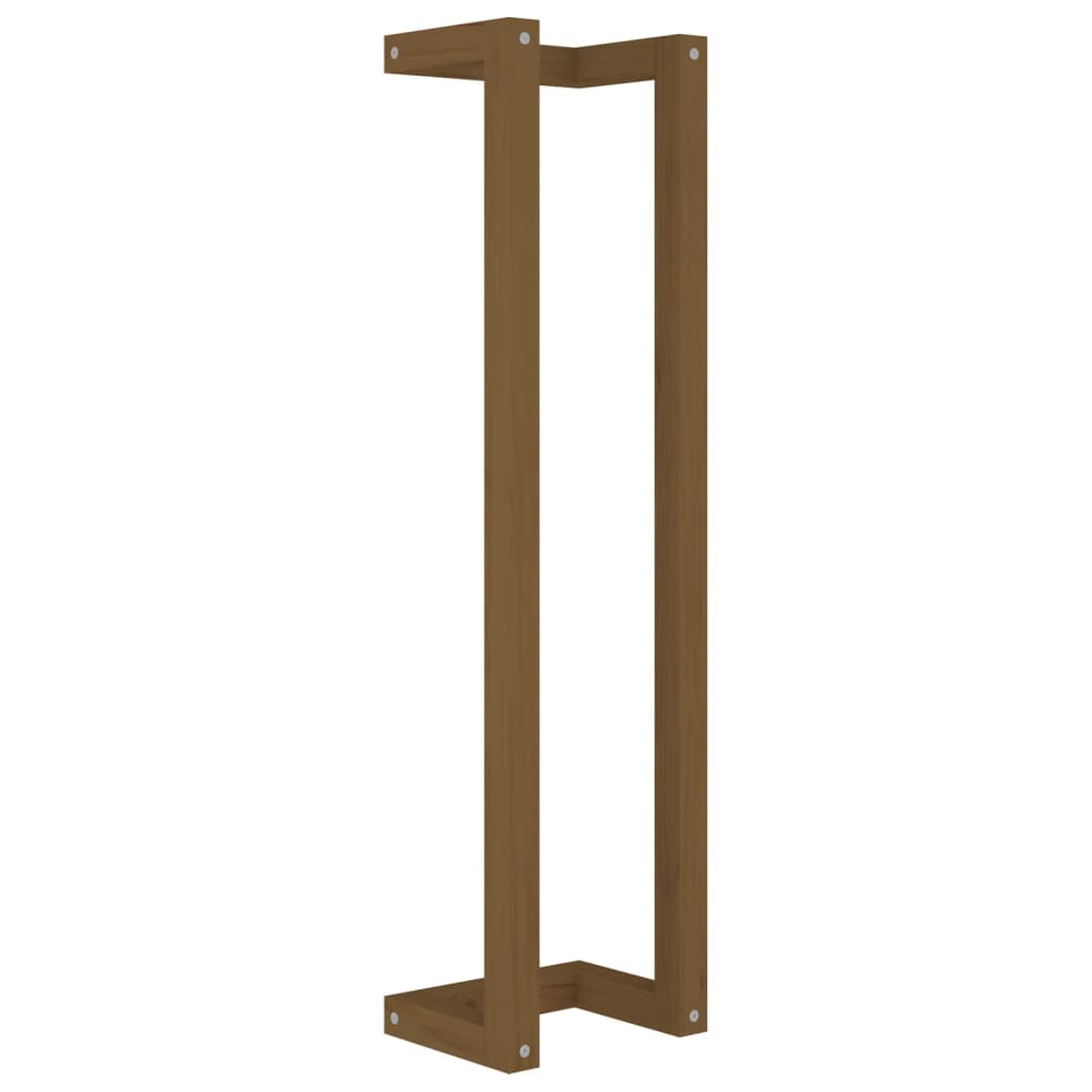 Berkfield Towel Rack Honey Brown 23x18x90 cm Solid Wood Pine