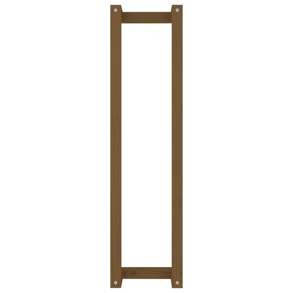 Berkfield Towel Rack Honey Brown 23x18x90 cm Solid Wood Pine