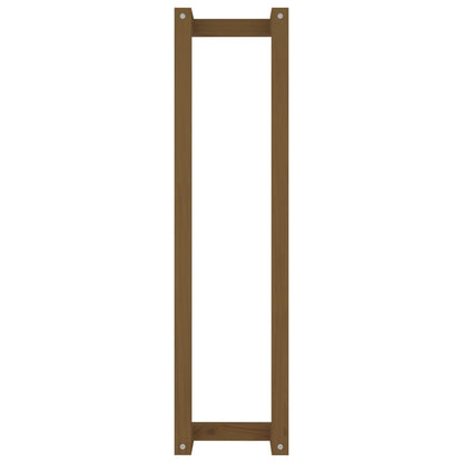 Berkfield Towel Rack Honey Brown 23x18x90 cm Solid Wood Pine