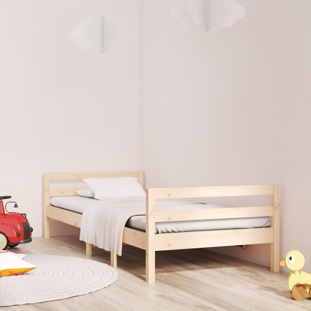 Berkfield Bed Frame 80x200 cm Solid Wood Pine