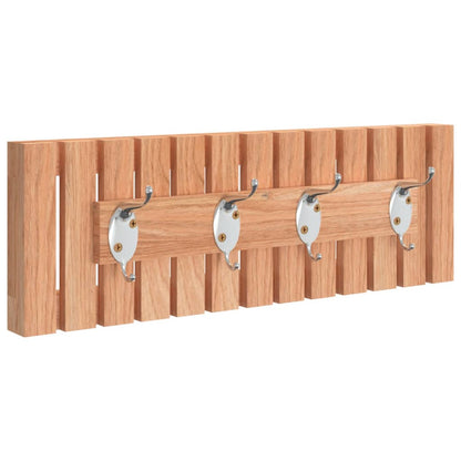 Berkfield Wall Hanger 42x8.5x14 cm Solid Wood Walnut