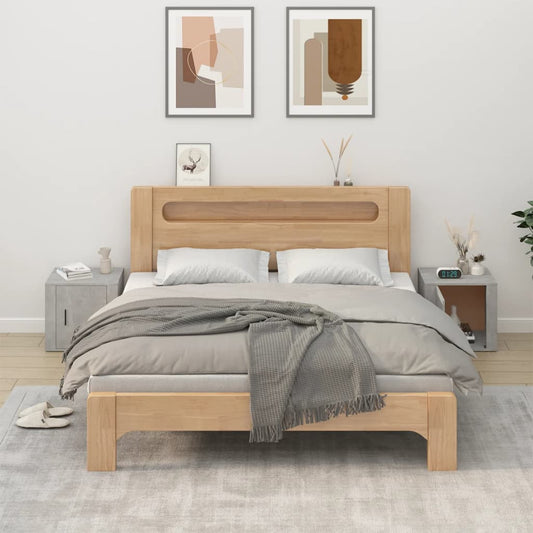 Berkfield Bedside Cabinets 2 pcs Concrete Grey 50x39x47 cm