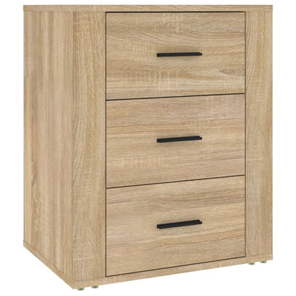 Berkfield Bedside Cabinet Sonoma Oak 50x36x60 cm Engineered Wood