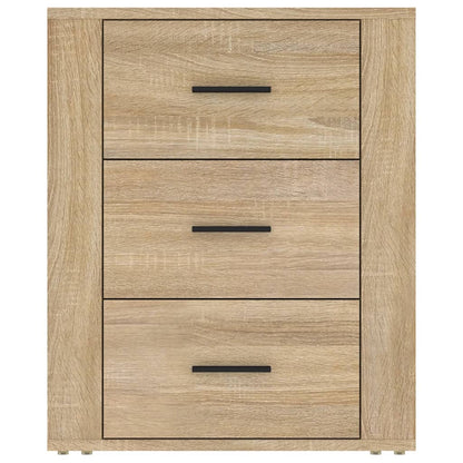 Berkfield Bedside Cabinet Sonoma Oak 50x36x60 cm Engineered Wood