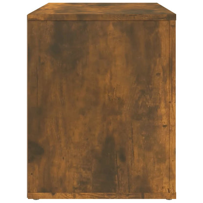 Berkfield Bedside Cabinet Smoked Oak 60x36x45 cm Engineered Wood
