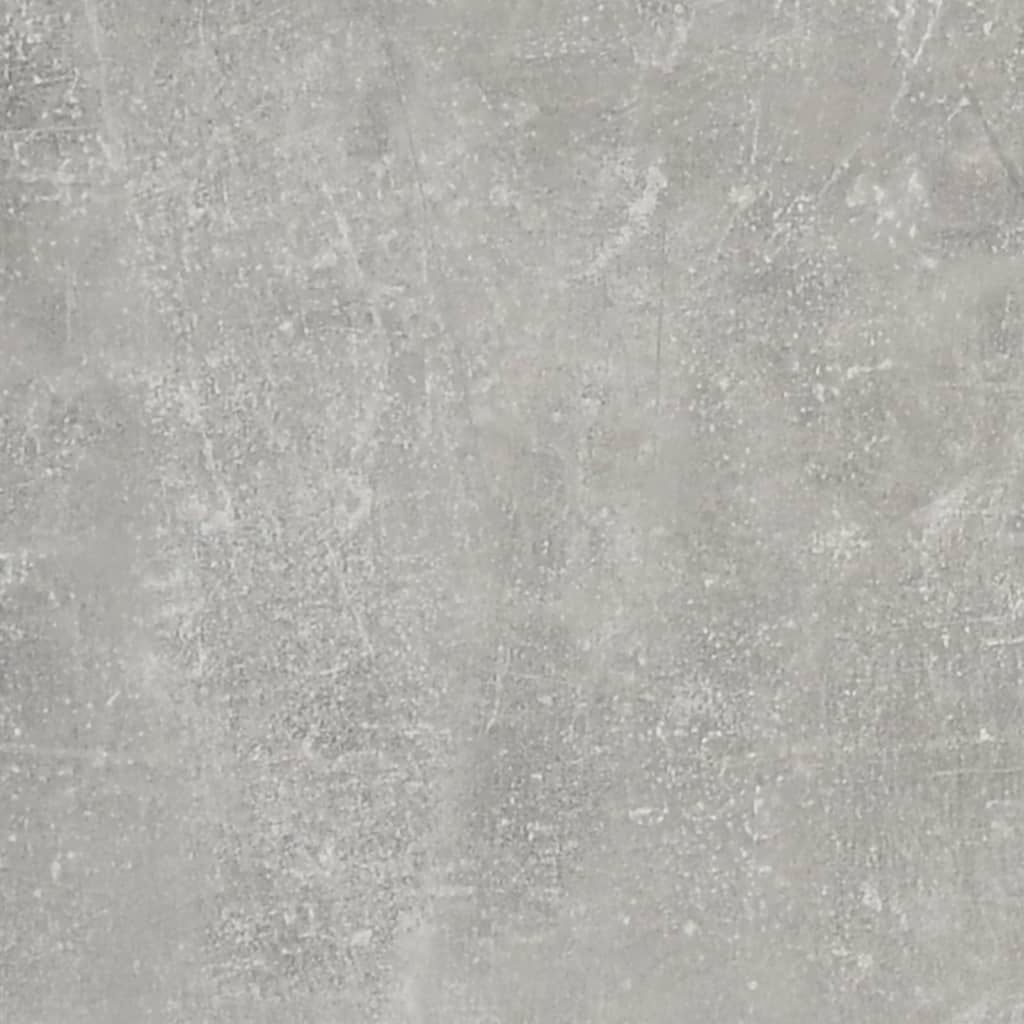 Berkfield Shoe Cabinet Concrete Grey 130x35x54 cm Engineered Wood