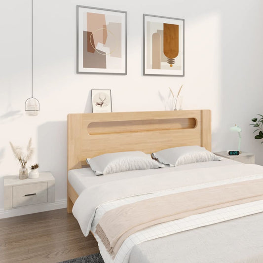 Berkfield Wall-mounted Bedside Cabinets 2 pcs Concrete Grey 50x36x25 cm