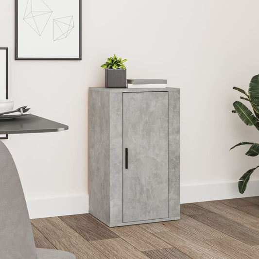 Berkfield Sideboard Concrete Grey 40x33x70 cm Engineered Wood
