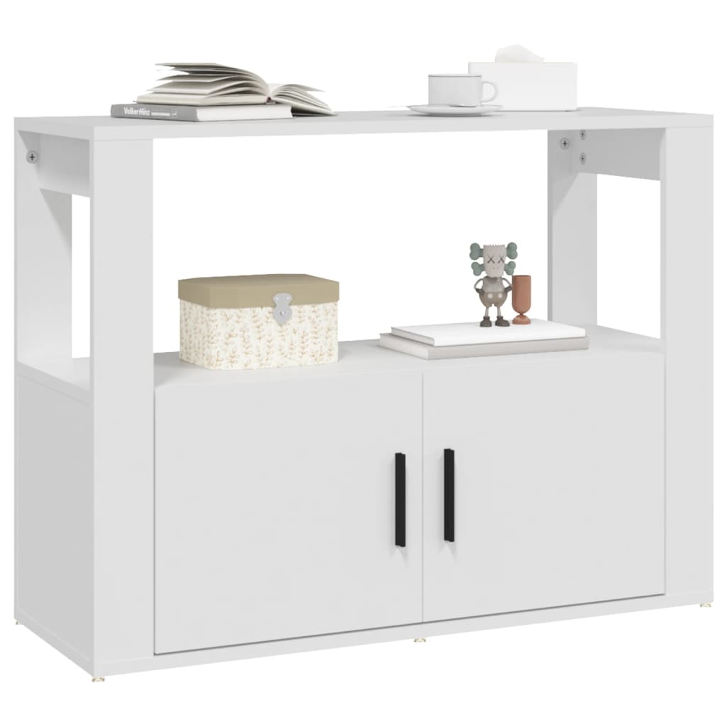 Berkfield Sideboard White 80x30x60 cm Engineered Wood