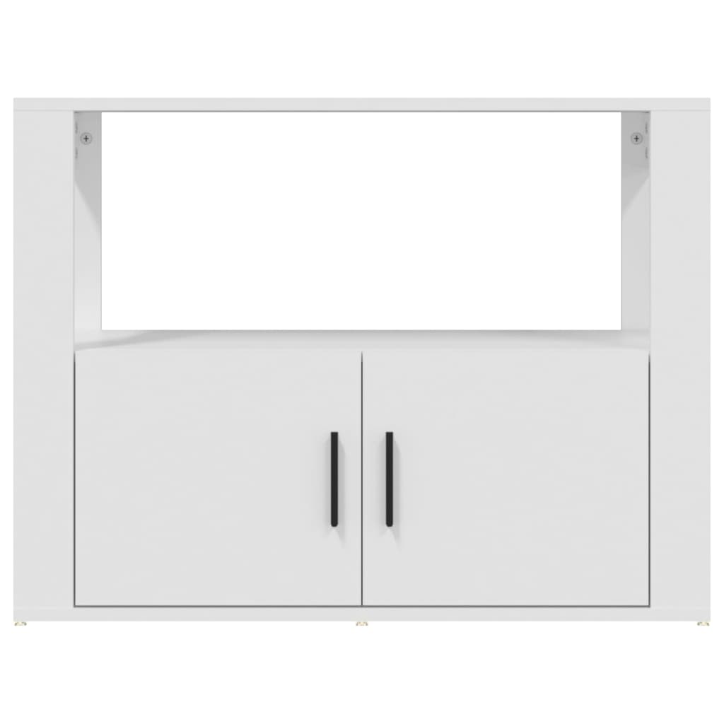 Berkfield Sideboard White 80x30x60 cm Engineered Wood