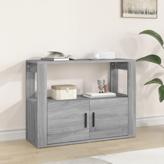 Berkfield Sideboard Grey Sonoma 80x30x60 cm Engineered Wood