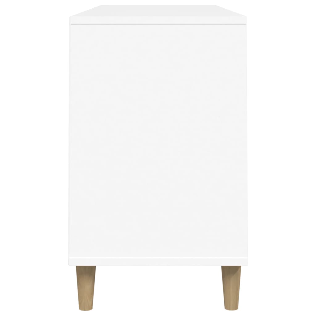 Berkfield Shoe Cabinet White 102x36x60 cm Engineered Wood
