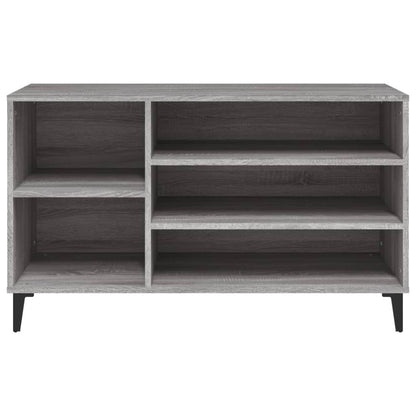 Berkfield Shoe Cabinet Grey Sonoma 102x36x60 cm Engineered Wood