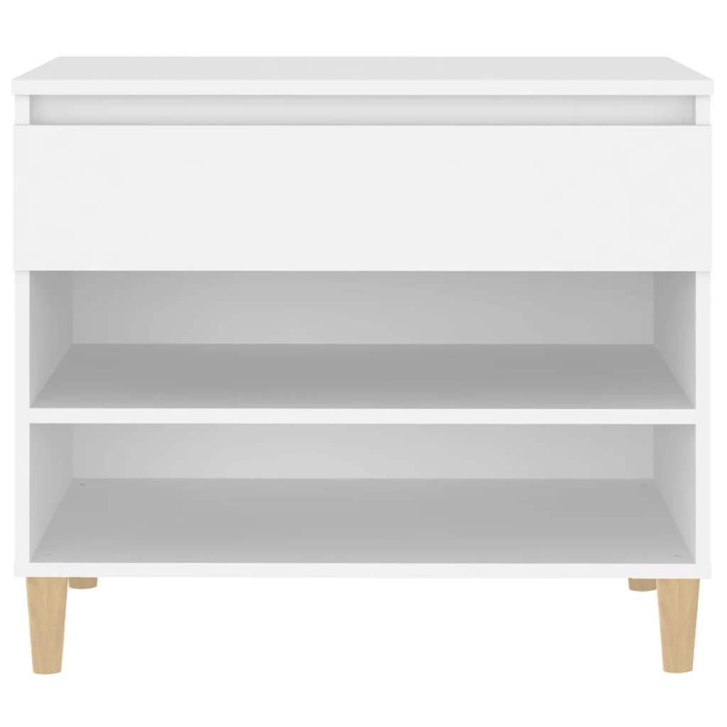 Berkfield Shoe Cabinet White 70x36x60 cm Engineered Wood