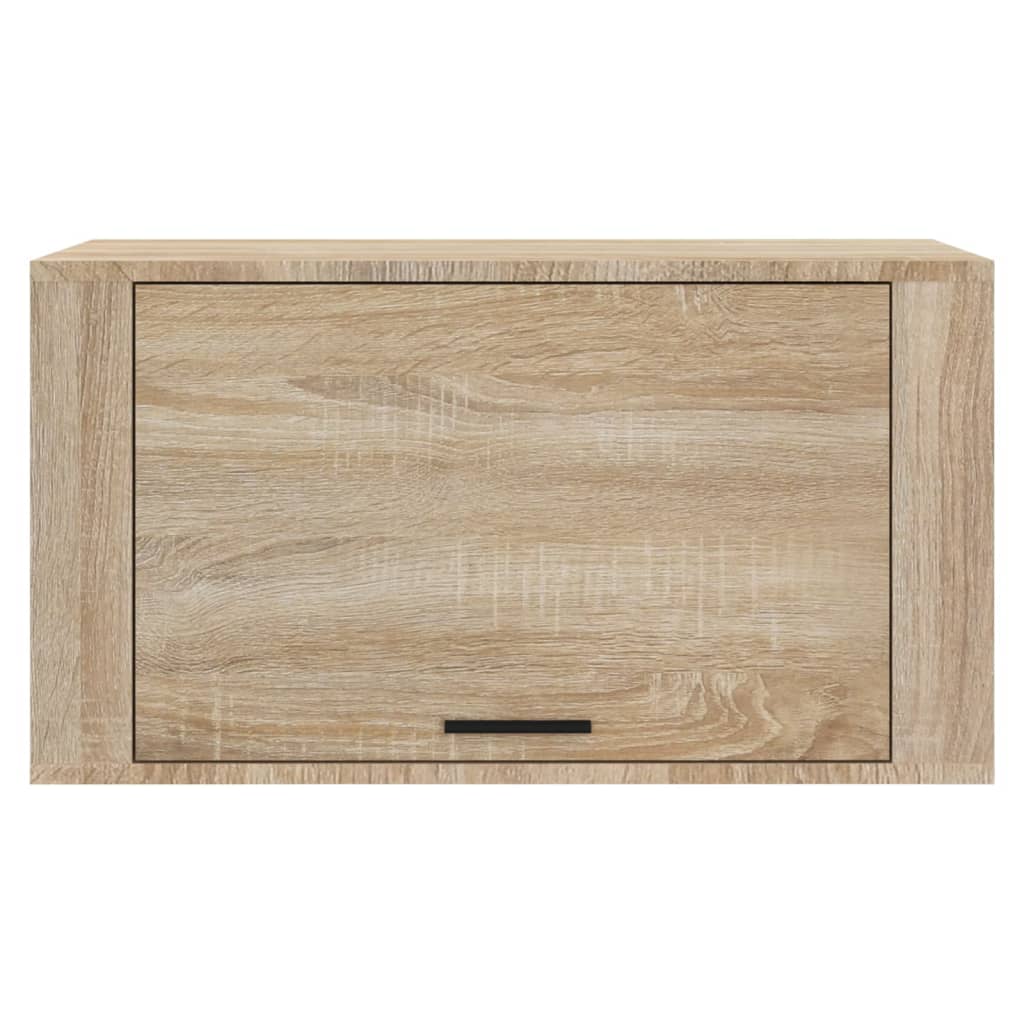 Berkfield Wall-mounted Shoe Cabinet Sonoma Oak 70x35x38 cm Engineered Wood