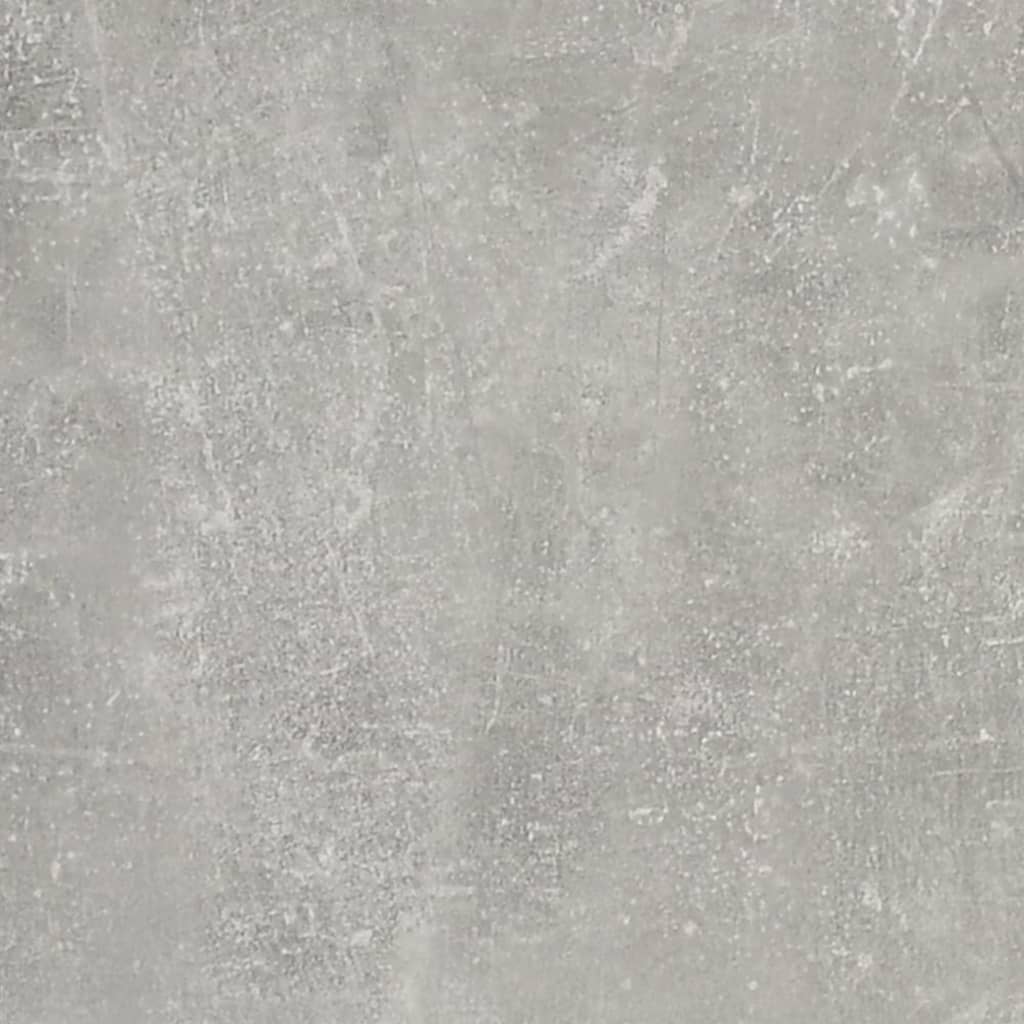 Berkfield Bedside Cabinet Concrete Grey 40x35x50 cm