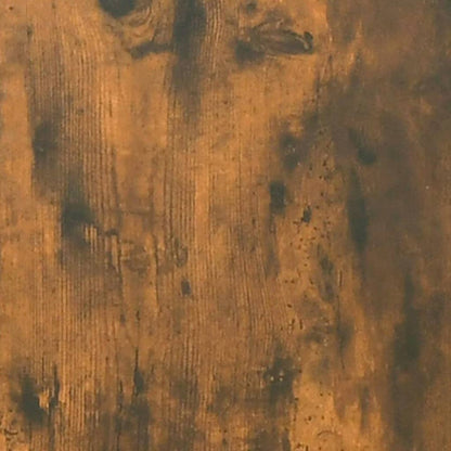 Berkfield Bedside Cabinet Smoked Oak 40x35x50 cm