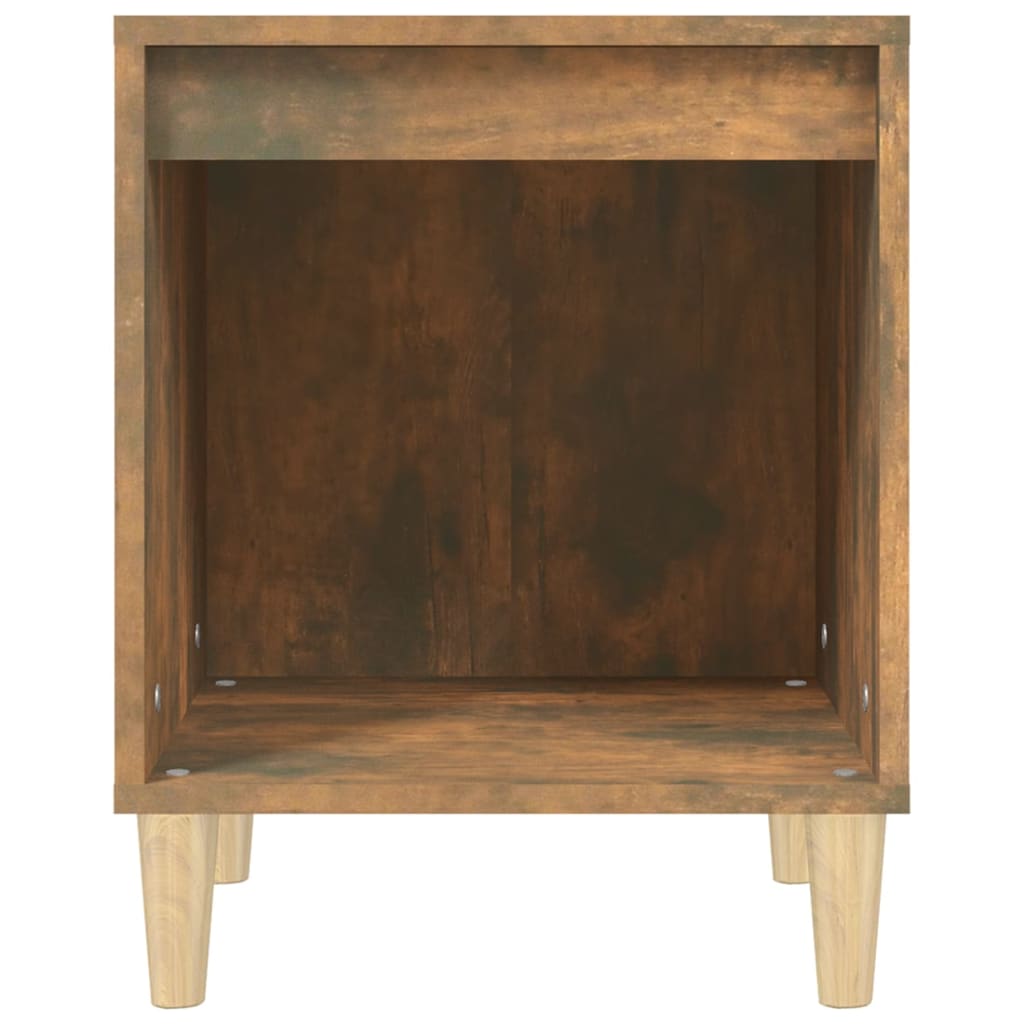 Berkfield Bedside Cabinets 2 pcs Smoked Oak 40x35x50 cm