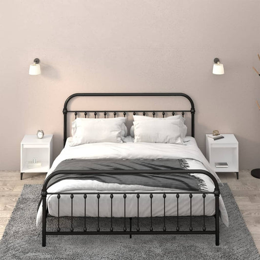 Berkfield Bedside Cabinets 2 pcs White 40x35x50 cm