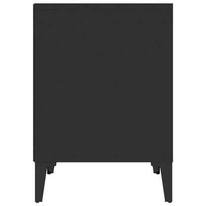 Berkfield Bedside Cabinet Black 40x35x50 cm