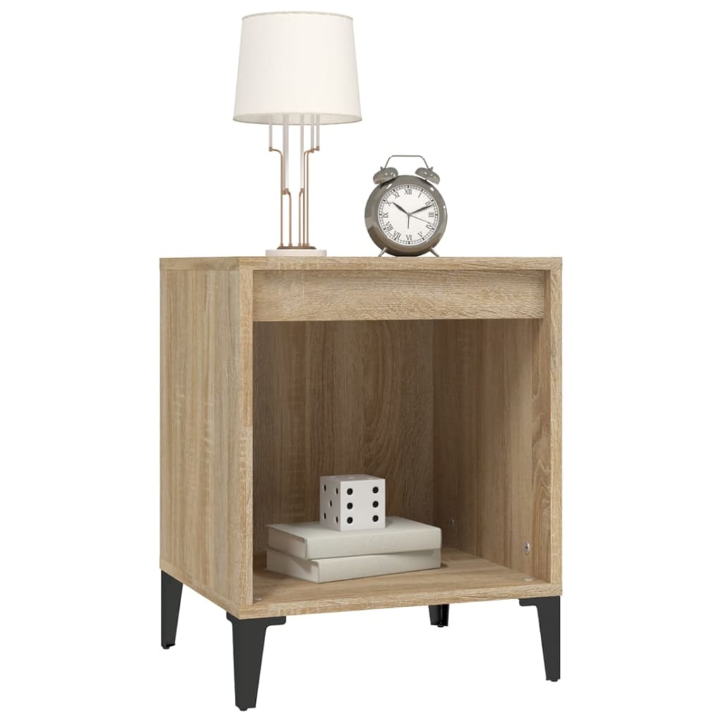 Berkfield Bedside Cabinets 2 pcs Sonoma Oak 40x35x50 cm