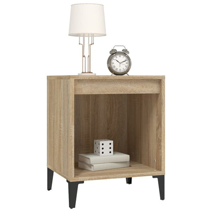 Berkfield Bedside Cabinets 2 pcs Sonoma Oak 40x35x50 cm