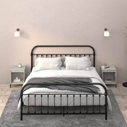 Berkfield Bedside Cabinets 2 pcs Concrete Grey 40x35x50 cm