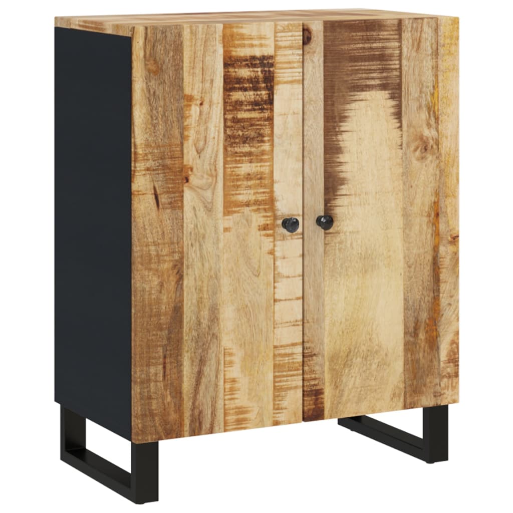 Berkfield Sideboards 3 pcs Rough Mango Wood