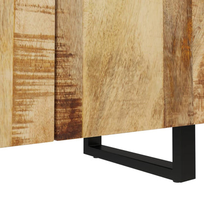 Berkfield Sideboards 3 pcs Rough Mango Wood