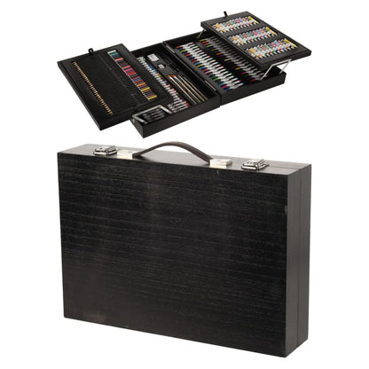 Artist 174-Piece Painting Art Set in Wooden Box