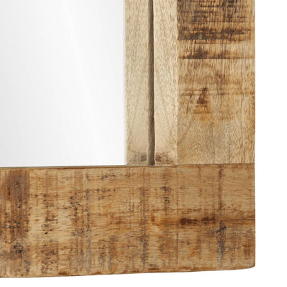 Berkfield 2 Piece Bathroom Furniture Set Solid Wood Mango