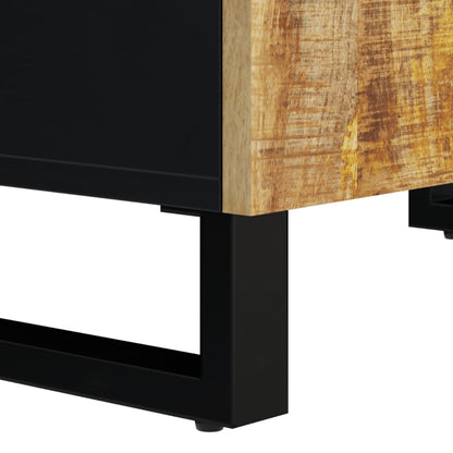 Berkfield 2 Piece Bathroom Furniture Set Solid Wood Mango