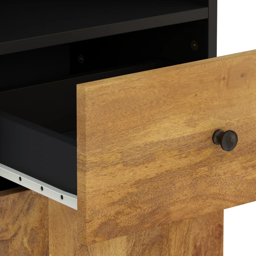 Berkfield 4 Piece Bathroom Furniture Set Solid Wood Mango