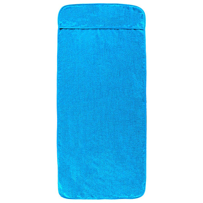 Berkfield Beach Towels 6 pcs Turquoise 60x135 cm Fabric 400 GSM