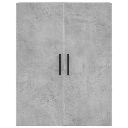 Berkfield Highboard Concrete Grey 69.5x34x180 cm Engineered Wood