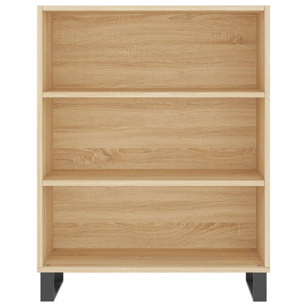 Berkfield Highboard Sonoma Oak 69.5x34x180 cm Engineered Wood