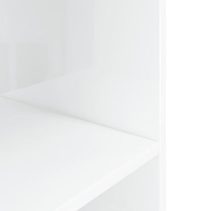 Berkfield Aquarium Stand High Gloss White 60x30x60 cm Engineered Wood