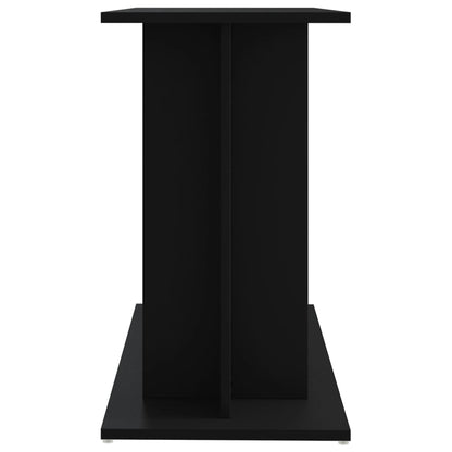 Berkfield Aquarium Stand Black 80x35x60 cm Engineered Wood
