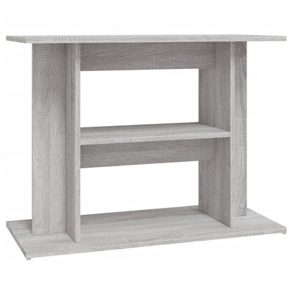 Berkfield Aquarium Stand Grey Sonoma 80x35x60 cm Engineered Wood