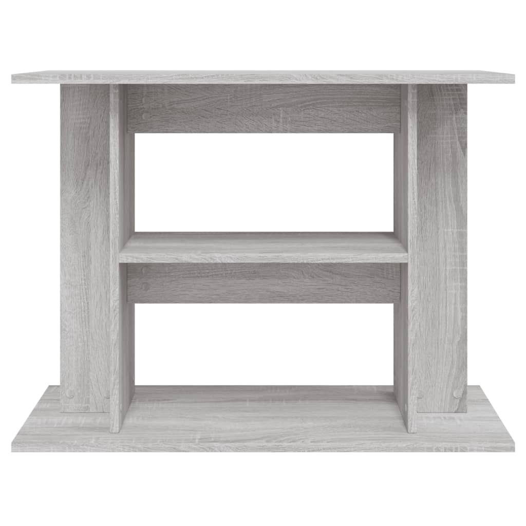 Berkfield Aquarium Stand Grey Sonoma 80x35x60 cm Engineered Wood