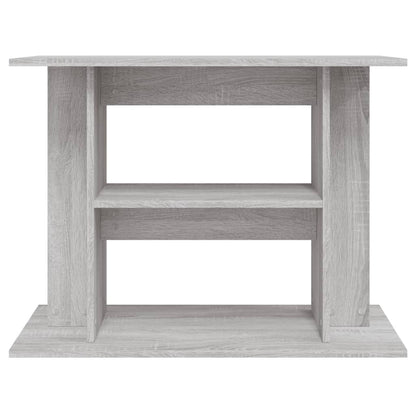 Berkfield Aquarium Stand Grey Sonoma 80x35x60 cm Engineered Wood