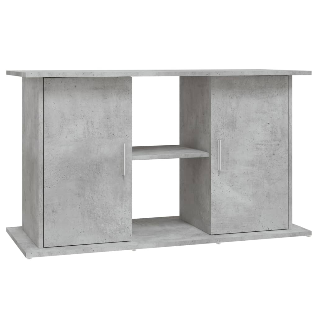 Berkfield Aquarium Stand Concrete Grey 101x41x58 cm Engineered Wood