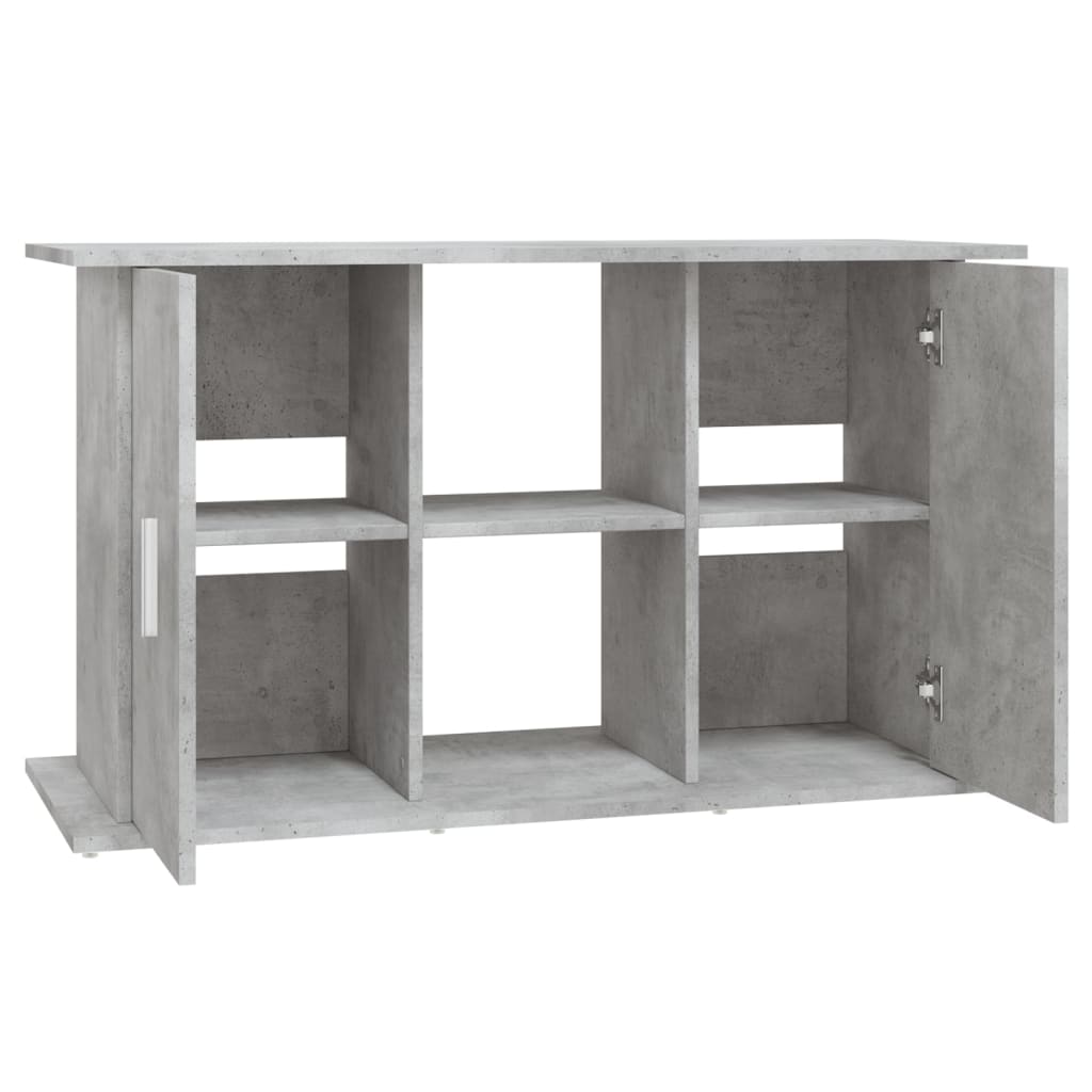 Berkfield Aquarium Stand Concrete Grey 101x41x58 cm Engineered Wood