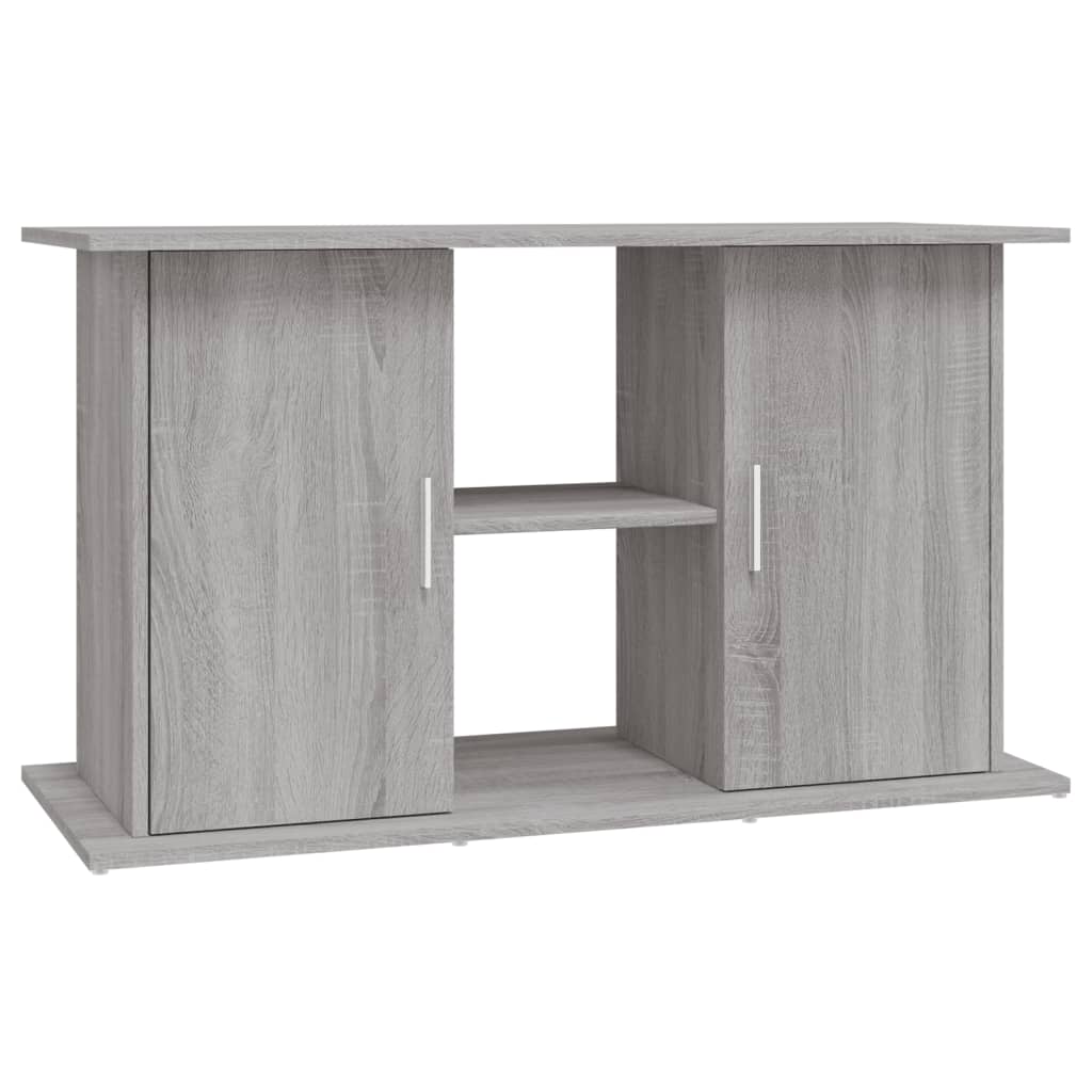 Berkfield Aquarium Stand Grey Sonoma 101x41x58 cm Engineered Wood