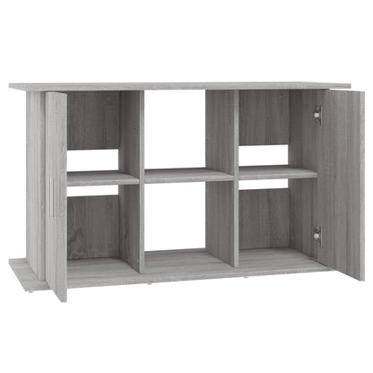 Berkfield Aquarium Stand Grey Sonoma 101x41x58 cm Engineered Wood