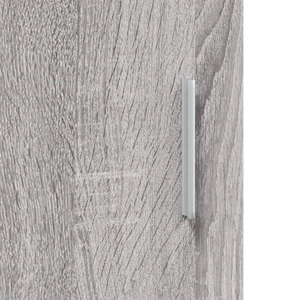 Berkfield Aquarium Stand Grey Sonoma 101x41x58 cm Engineered Wood