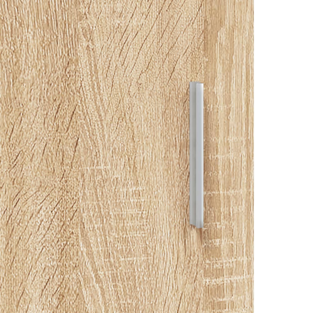 Berkfield Aquarium Stand Sonoma Oak 121x41x58 cm Engineered Wood